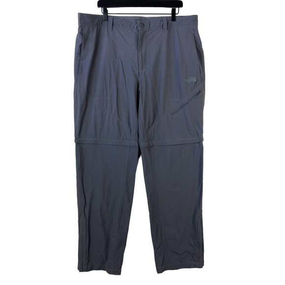 The North Face (40 40x32) Nylon Stretch Convertible Pants Zip Off - Picture 1 of 12